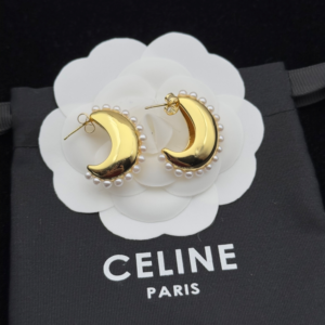 Celine Earring NO:Y135264 Material:copper+18k gold