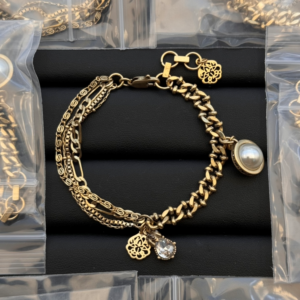 Alexander mcqueen Bracelet NO:Y148313 Material:copper+18k gold