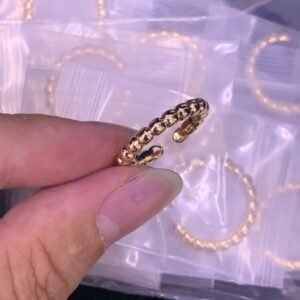 Cartier Ring NO:Y224352 Material:copper+18k gold