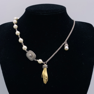 Alexander mcqueen Necklace NO:Y188325 Material:copper+18k gold