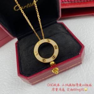 Cartier Necklace NO:KN113962-1 Material:V Gold