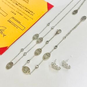 AA559 Cartier Set NO:AA559 Material:Stainless  Jewelry (304)