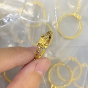 Celine Ring NO:Y186106 Material:copper+18k gold