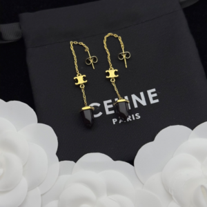 Celine Earring NO:Y131592 Material:copper+18k gold