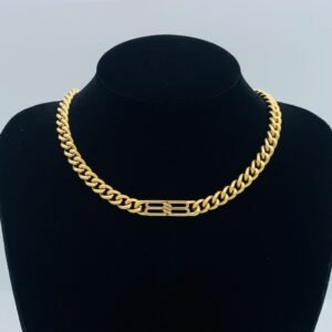 Balenciaga Necklace NO:Y222835 Material:copper+18k gold