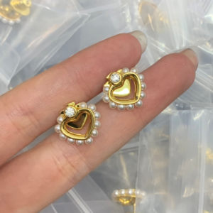 Celine Earring NO:Y135814 Material:copper+18k gold