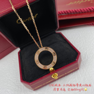 Cartier Necklace NO:KN113962-3 Material:V Gold