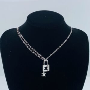 Celine Necklace NO:Y222876 Material:copper+18k gold
