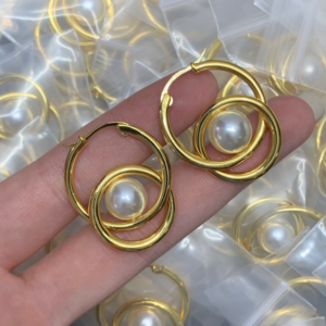 Celine Earring NO:Y131884 Material:copper+18k gold