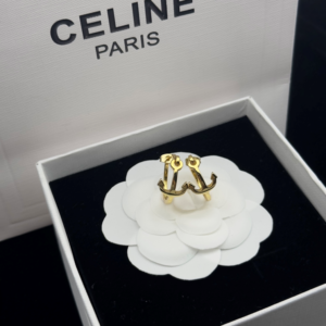 Celine Earring NO:Y135234 Material:copper+18k gold