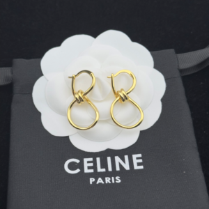 Celine Earring NO:Y133963 Material:copper+18k gold