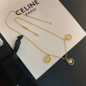 Celine Necklace NO:JYY0000 Material:copper