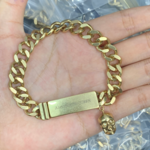 Alexander mcqueen Bracelet NO:Y148120 Material:copper+18k gold