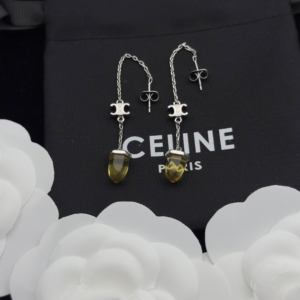 Celine Earring NO:Y131590 Material:copper+18k gold