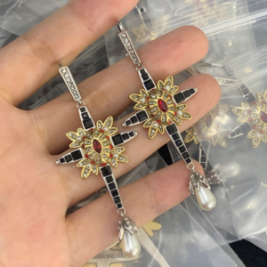 Alexander mcqueen Earring NO:Y176174 Material:copper+18k gold