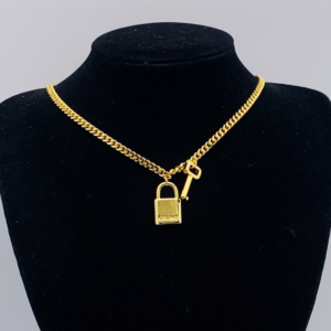 Celine Necklace NO:Y182612 Material:copper+18k gold