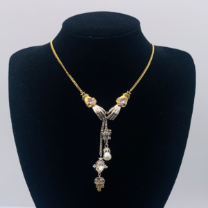 Alexander mcqueen Necklace NO:Y171800 Material:copper+18k gold