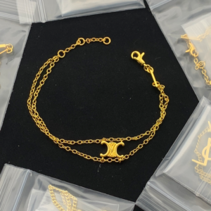 Celine Bracelet NO:Y174942 Material:copper+18k gold
