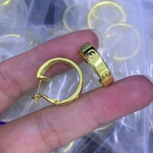 Cartier Earring NO:Y224287 Material:copper+18k gold