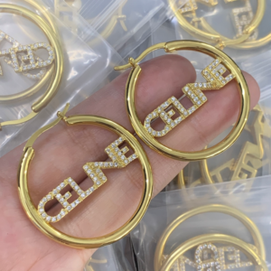 Celine Earring NO:Y178389 Material:copper+18k gold