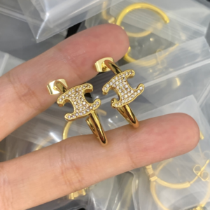 Celine Earring NO:Y175552 Material:copper+18k gold