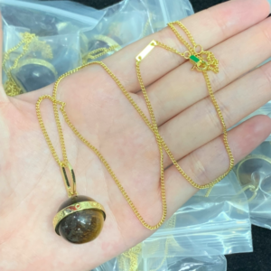 Celine Necklace NO:Y142269 Material:copper+18k gold