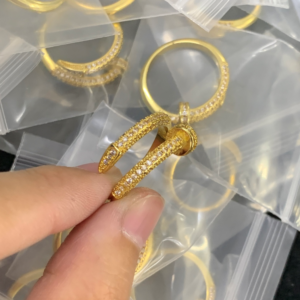 Cartier Ring NO:Y182521 Material:copper+18k gold