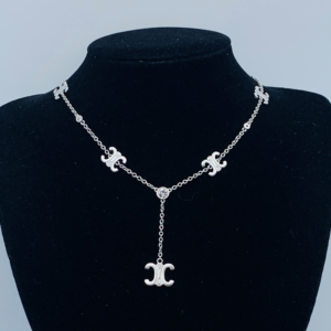Celine Necklace NO:Y176890 Material:copper+18k gold
