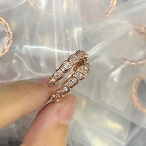 Bvlgari Ring NO:Y184757 Material:copper+18k gold
