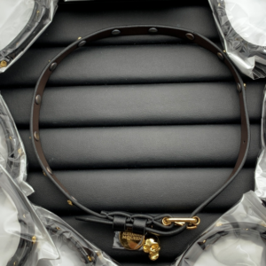 Alexander mcqueen Necklace NO:Y142712 Material:copper+18k gold