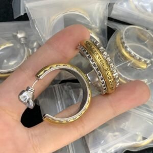 Alexander mcqueen Earring NO:Y183574 Material:copper+18k gold