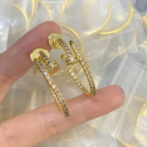 Cartier Earring NO:Y189168 Material:copper+18k gold