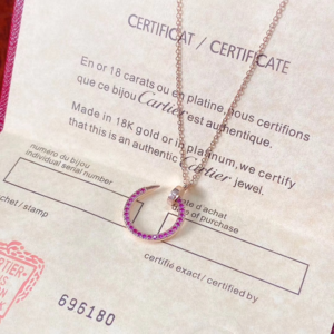 Cartier Necklace NO:KN101999 Material:V Gold