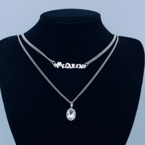 Alexander mcqueen Necklace NO:Y174327 Material:copper+18k gold