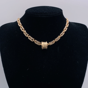 Bvlgari Necklace NO:Y191672 Material:copper+18k gold