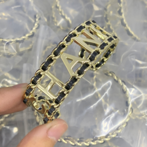 Chanel Bangle NO:Y195690 Material:copper+18k gold