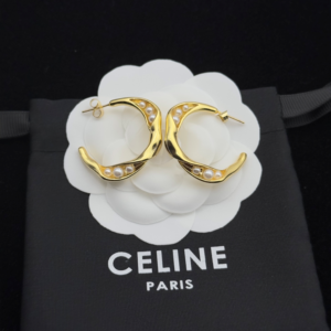 Celine Earring NO:Y133950 Material:copper+18k gold
