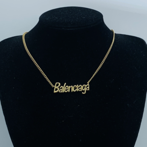 Balenciaga Necklace NO:Y195588 Material:copper+18k gold