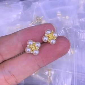 Celine Earring NO:Y223595 Material:copper+18k gold