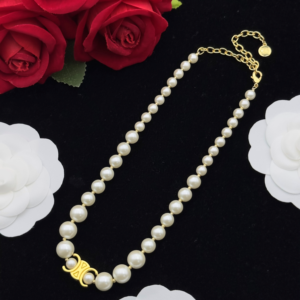 Celine Necklace NO:Y146336-1 Material:copper+18k gold