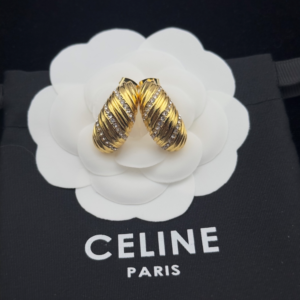 Celine Earring NO:Y133967 Material:copper+18k gold