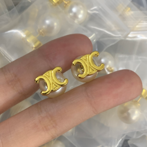 Celine Earring NO:Y174638 Material:copper+18k gold
