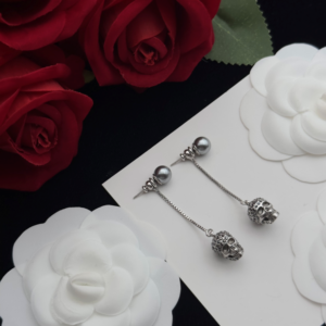 Alexander mcqueen Earring NO:Y144221-2 Material:copper+18k gold
