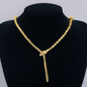 Bvlgari Necklace NO:Y186517 Material:copper+18k gold