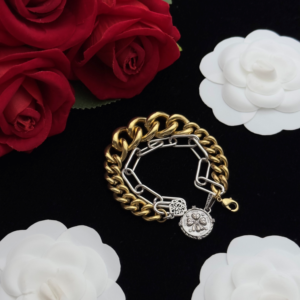 Alexander mcqueen Bracelet NO:Y144215-2 Material:copper+18k gold