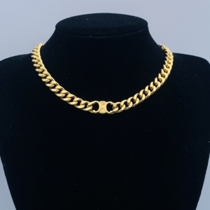Celine Necklace NO:Y175256 Material:copper+18k gold