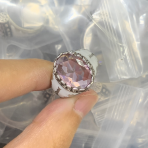 Alexander mcqueen Ring NO:Y185975 Material:copper+18k gold