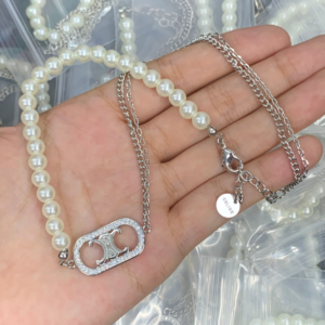 Celine Necklace NO:Y149059 Material:copper+18k gold