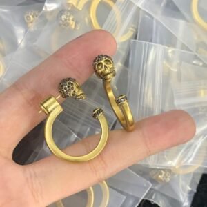 Alexander mcqueen Earring NO:Y182660 Material:copper+18k gold