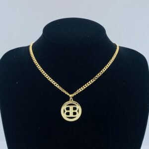 Balenciaga Necklace NO:Y217074 Material:copper+18k gold